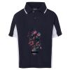 Podium Kids Contrast Polo Thumbnail