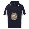 Podium Kids Contrast Polo Thumbnail