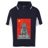 Podium Kids Contrast Polo Thumbnail