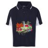 Podium Kids Contrast Polo Thumbnail