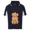 Podium Kids Contrast Polo Thumbnail