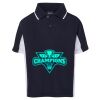 Podium Kids Contrast Polo Thumbnail