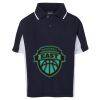 Podium Kids Contrast Polo Thumbnail