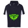 Podium Kids Contrast Polo Thumbnail