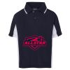 Podium Kids Contrast Polo Thumbnail