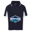 Podium Kids Contrast Polo Thumbnail