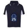 Podium Kids Contrast Polo Thumbnail
