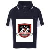 Podium Kids Contrast Polo Thumbnail
