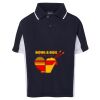 Podium Kids Contrast Polo Thumbnail