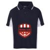 Podium Kids Contrast Polo Thumbnail