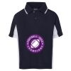 Podium Kids Contrast Polo Thumbnail