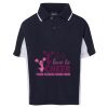 Podium Kids Contrast Polo Thumbnail