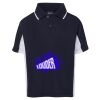 Podium Kids Contrast Polo Thumbnail
