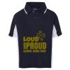Podium Kids Contrast Polo Thumbnail