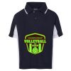 Podium Kids Contrast Polo Thumbnail