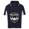 Podium Kids Contrast Polo Thumbnail