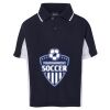 Podium Kids Contrast Polo Thumbnail