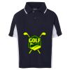 Podium Kids Contrast Polo Thumbnail