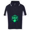 Podium Kids Contrast Polo Thumbnail