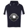 Podium Kids Contrast Polo Thumbnail
