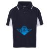 Podium Kids Contrast Polo Thumbnail