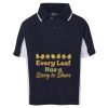 Podium Kids Contrast Polo Thumbnail
