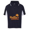 Podium Kids Contrast Polo Thumbnail