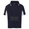 Podium Kids Contrast Polo Thumbnail
