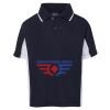 Podium Kids Contrast Polo Thumbnail