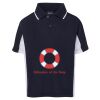 Podium Kids Contrast Polo Thumbnail