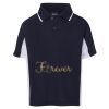 Podium Kids Contrast Polo Thumbnail
