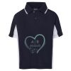 Podium Kids Contrast Polo Thumbnail
