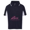 Podium Kids Contrast Polo Thumbnail