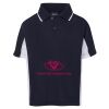 Podium Kids Contrast Polo Thumbnail