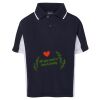 Podium Kids Contrast Polo Thumbnail