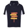 Podium Kids Contrast Polo Thumbnail