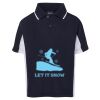Podium Kids Contrast Polo Thumbnail