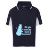 Podium Kids Contrast Polo Thumbnail