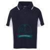 Podium Kids Contrast Polo Thumbnail
