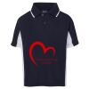 Podium Kids Contrast Polo Thumbnail