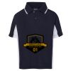 Podium Kids Contrast Polo Thumbnail