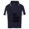 Podium Kids Contrast Polo Thumbnail