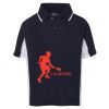 Podium Kids Contrast Polo Thumbnail