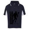 Podium Kids Contrast Polo Thumbnail