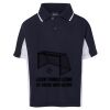 Podium Kids Contrast Polo Thumbnail