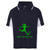Podium Kids Contrast Polo Thumbnail