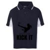 Podium Kids Contrast Polo Thumbnail