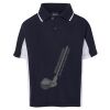 Podium Kids Contrast Polo Thumbnail