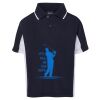 Podium Kids Contrast Polo Thumbnail