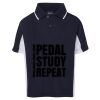 Podium Kids Contrast Polo Thumbnail